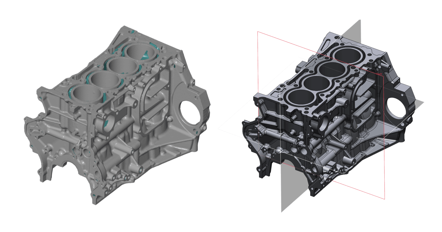 Engine Block CAD