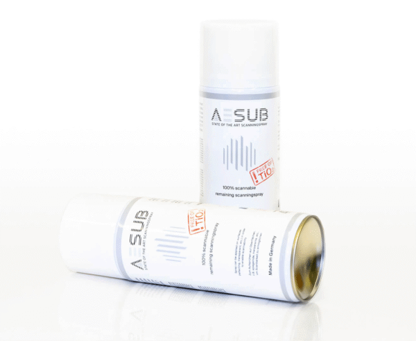 AESUB 3D White Spray Multipack | Scanning Accessories | T3DMC