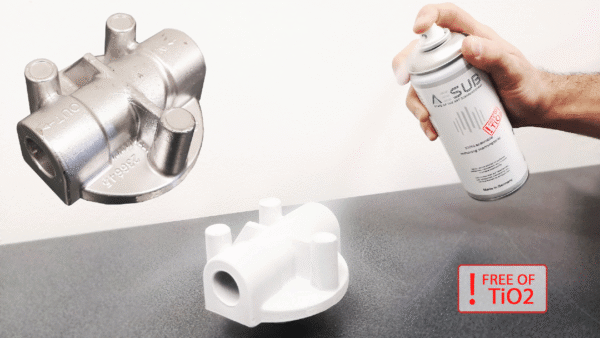 AESUB 3D White Spray in Action | Scanning Accessories | T3DMC