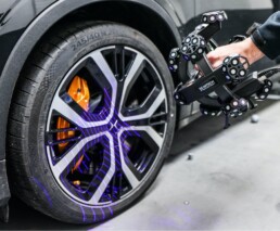 TrackScan for Automotive 3D Scanning