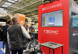 T3DMC demo the TRACKSCAN handheld 3D Scanner at TCT 3Sixty | T3DMC