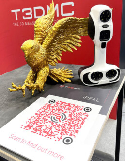 IREAL 3D Scanner demo at TCT 3Sixty | T3DMC