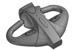Forma Moulds Truck Handle CAD data captured with 3D scanning | T3DMC