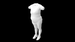Full Body Scan 3D Data