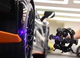 3D Scanning Car Wheel