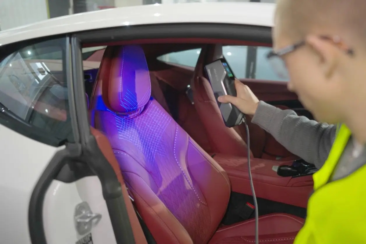 3DeVOK automotive and custom parts scanning application