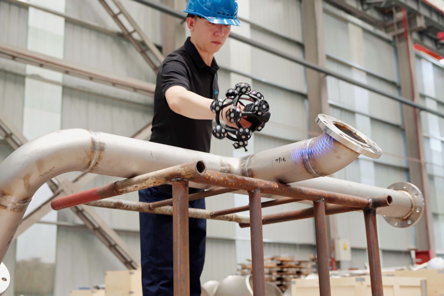 TrackScan GO tracked, scanner-only and tracker-only measurement configurations